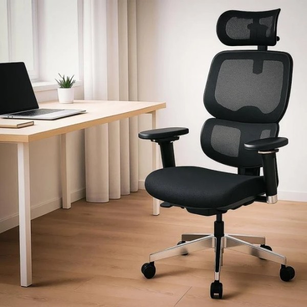 Фото - Кресло офисное Mealux D2 Air Fabric Black (HF-D2 F/B)